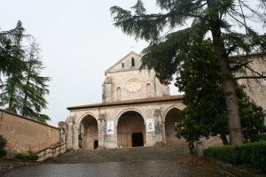 The front of the Abbey 