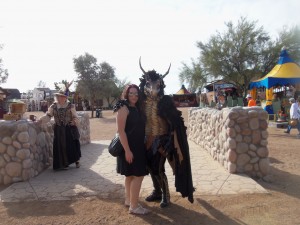 Flicker Fire and Me at RenFaire